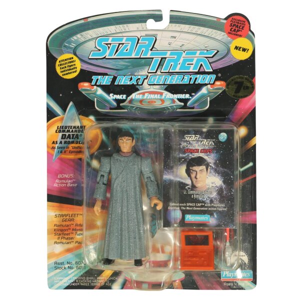 Lt Cdr. Data as Romulan- Star Trek The Next Generation / TNG  - Playmates - MOC