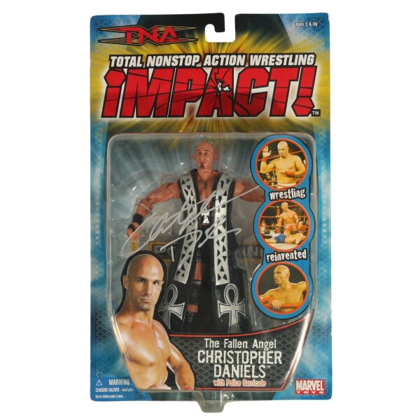 Christopher Daniels (signiert / Autogramm) - TNA / NWA Wrestling Impact - MOC