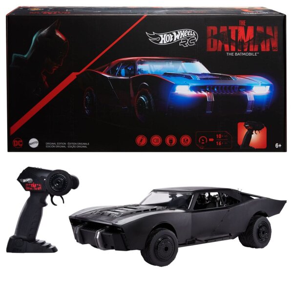 The Batmobil Radio Controlled - The Batman - Hot Wheels RC- MISB