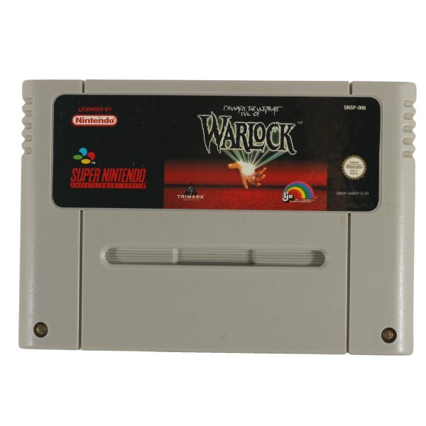 Warlock - Modul - Super Nintendo SNES - gebraucht sehr gut