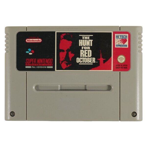 The Hunt for Red October - Modul - Super Nintendo SNES - gebraucht sehr gut