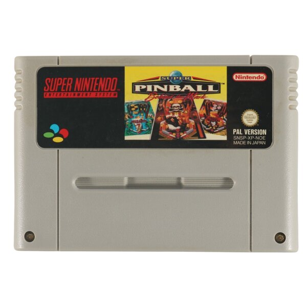 Super Pinball - Modul - Super Nintendo SNES - gebraucht sehr gut