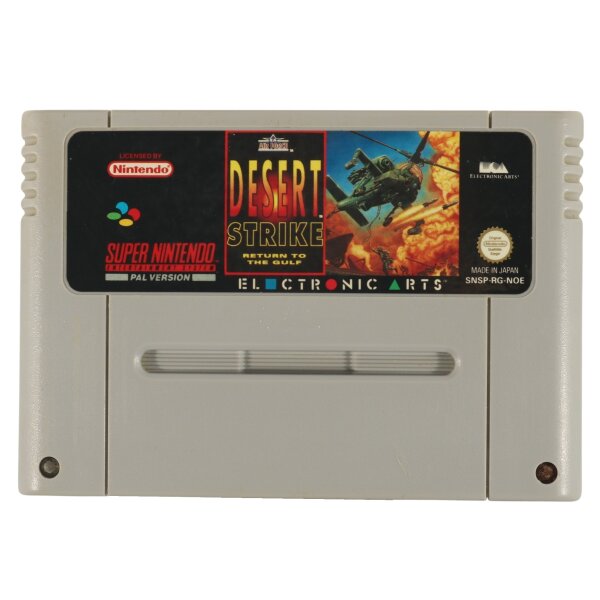 Desert Strike - Modul - Super Nintendo SNES - gebraucht sehr gut