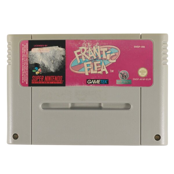 Frantic Flea - Modul - Super Nintendo SNES - gebraucht gut
