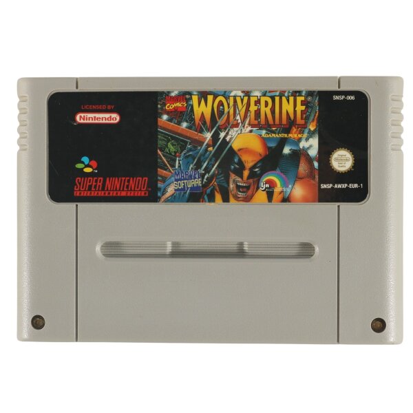 Wolverine Adamantium Rage - Modul - Super Nintendo SNES - gebraucht sehr gut