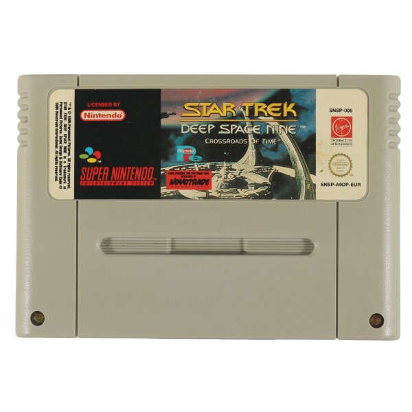 Star Trek Deep Space Nine Crossroads of Time - Modul - Super Nintendo SNES - gebraucht gut