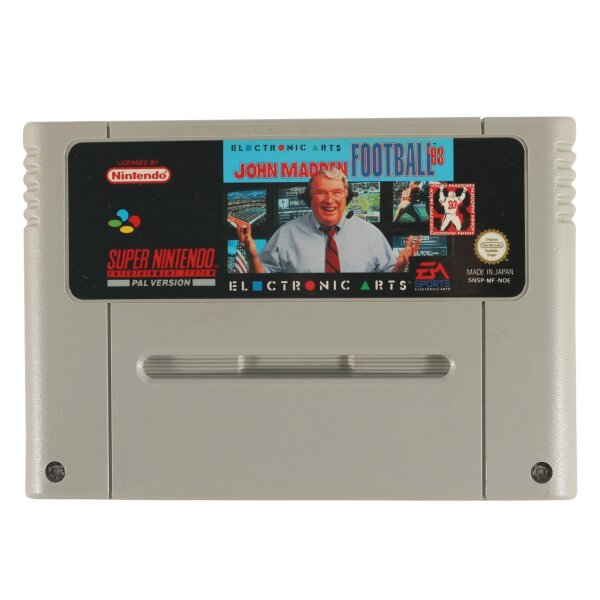 John Madden Football 93 - Modul - Super Nintendo SNES - gebraucht sehr gut