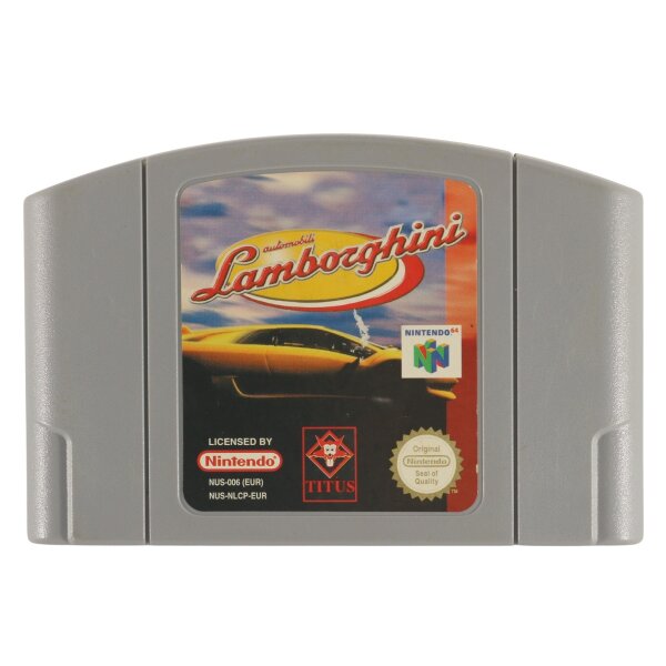Lamborghini - Modul - Nintendo 64 N64 - gebraucht sehr gut