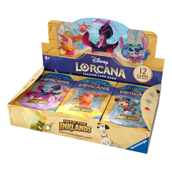 Disney Lorcana - Into the Inklands - Booster Display - englisch