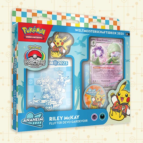 Weltmeisterschaftsdeck 2025 - Riley McKay - deutsch - Pokemon TCG