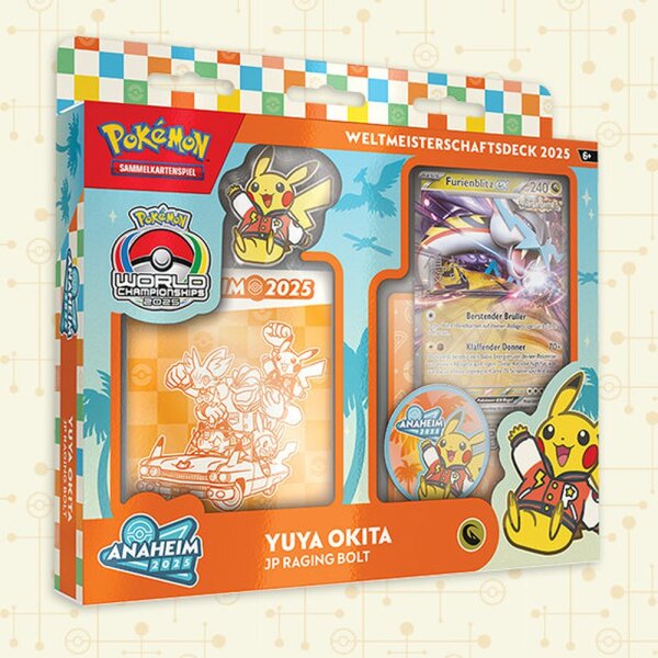 Weltmeisterschaftsdeck 2025 - Yuya Okita - deutsch - Pokemon TCG