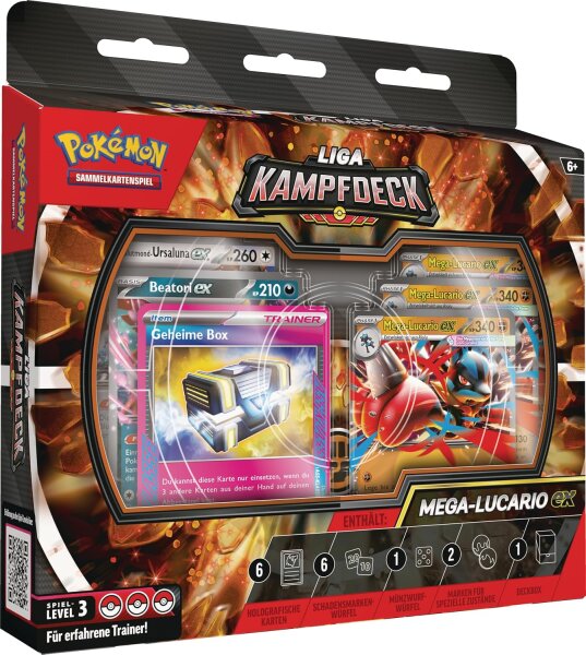 Mega-Lucario Liga Kampf Deck - Pokemon TCG - deutsch