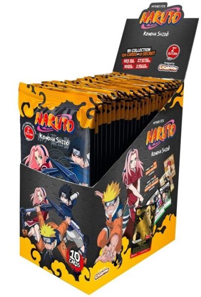 Konoha Shido Booster Display / Box - englisch - Naruto Mythos