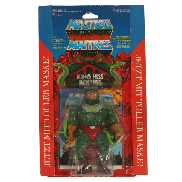 King Hiss (mit Maske) - MOTU / Masters of the Universe Vintage - EU MOC
