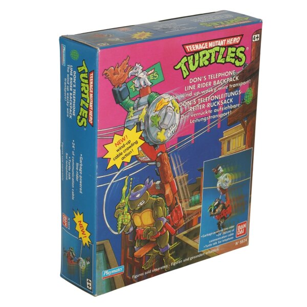 Dons Telephone Line Rider Backpack - TMNT / Teenage Mutant Ninja Turtles - MIB / unused