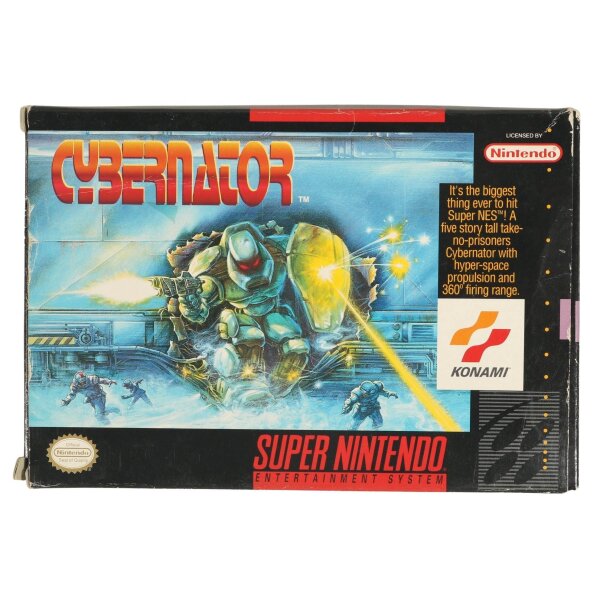 Cybernator - Super Nintendo SNES - gebraucht