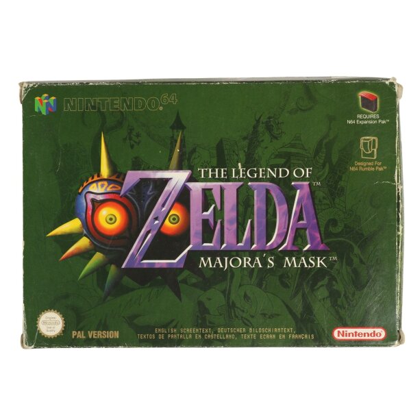 Zelda Majoras Mask - Nintendo 64 - gebraucht