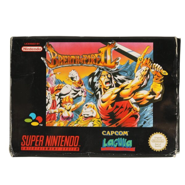 Breath of Fire II - Super Nintendo SNES - unbenutzt / unused
