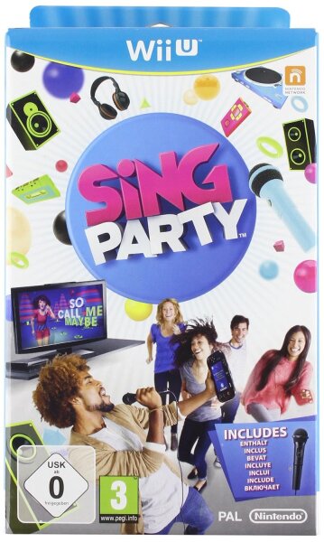 Sing Party (inkl. Mikrofon)  - Nintendo Wii U - gebraucht