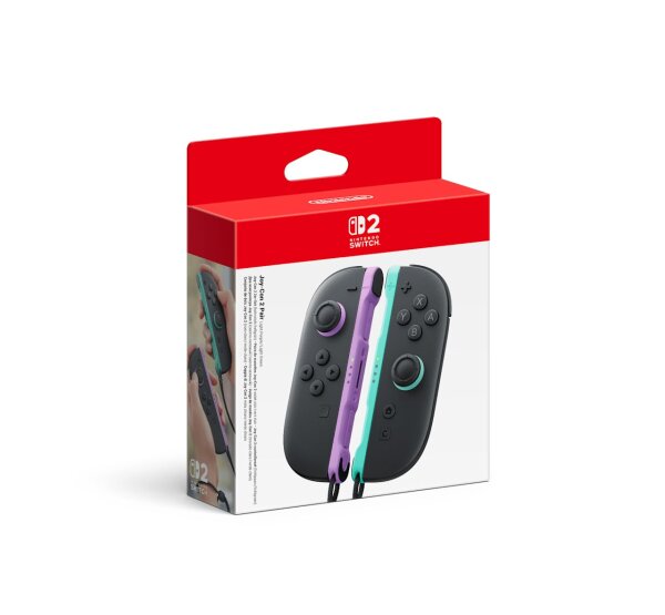 Nintendo Switch 2 - Joy-Con 2 2er-Set hellviolett/hellgrün - neu sealed