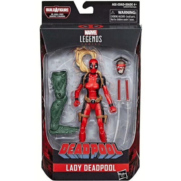 Lady Deadpool Deadpool Sauron BAF - Marvel Legends Series - MISB