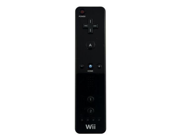 Wii Remote  Controller - schwarz - Nintendo Wii - gebraucht