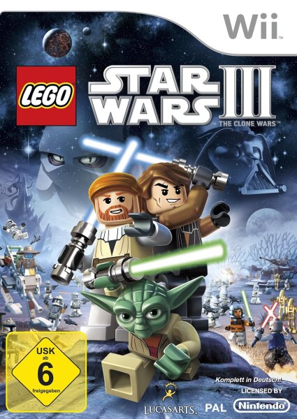 Lego Star Wars III: The Clone Wars - Nintendo Wii - neu  sealed