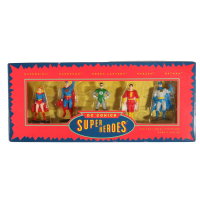 DC Comics Super Heroes - 5 Pack Die Cast Metal Figurines...