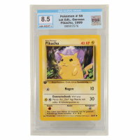 Pokemon - Pikachu #58 - 1st Edition - PSA / EGS 8.5 NM-Mint