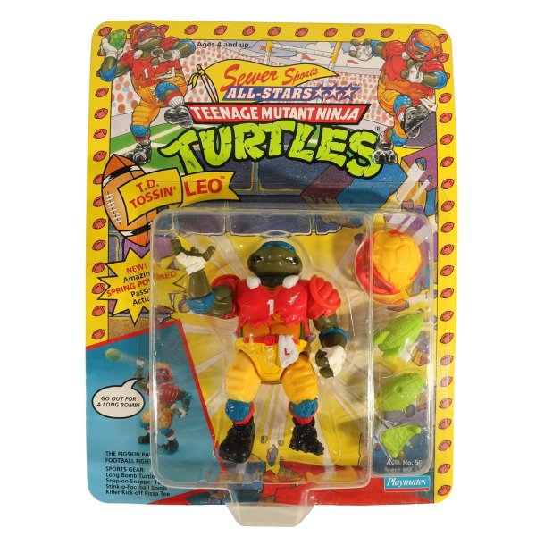 TMNT / Teenage Mutant Ninja Turtles - T.D. Tossin Leo - MOC