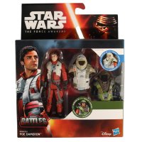 Star Wars The Force Awakens 3,75" - Epic Battles Poe...