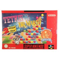 Super Nintendo / SNES  - Tetris & Dr. Mario (PAL) -...