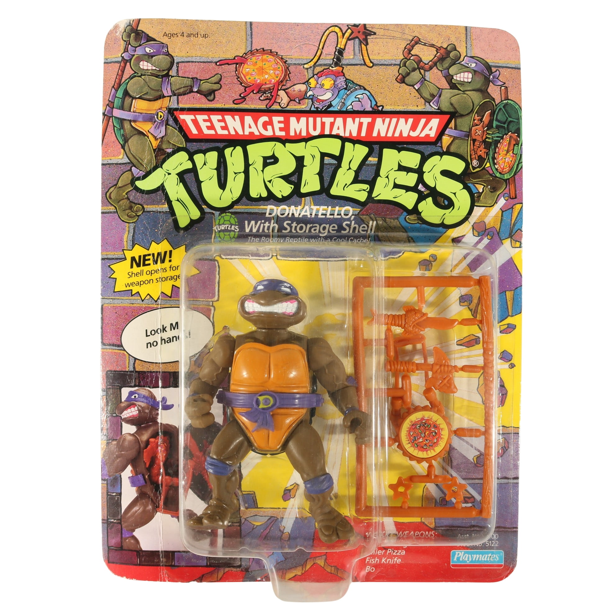 TMNT / Teenage Mutant Ninja Turtles - Donatello with Storage Shell - MOC