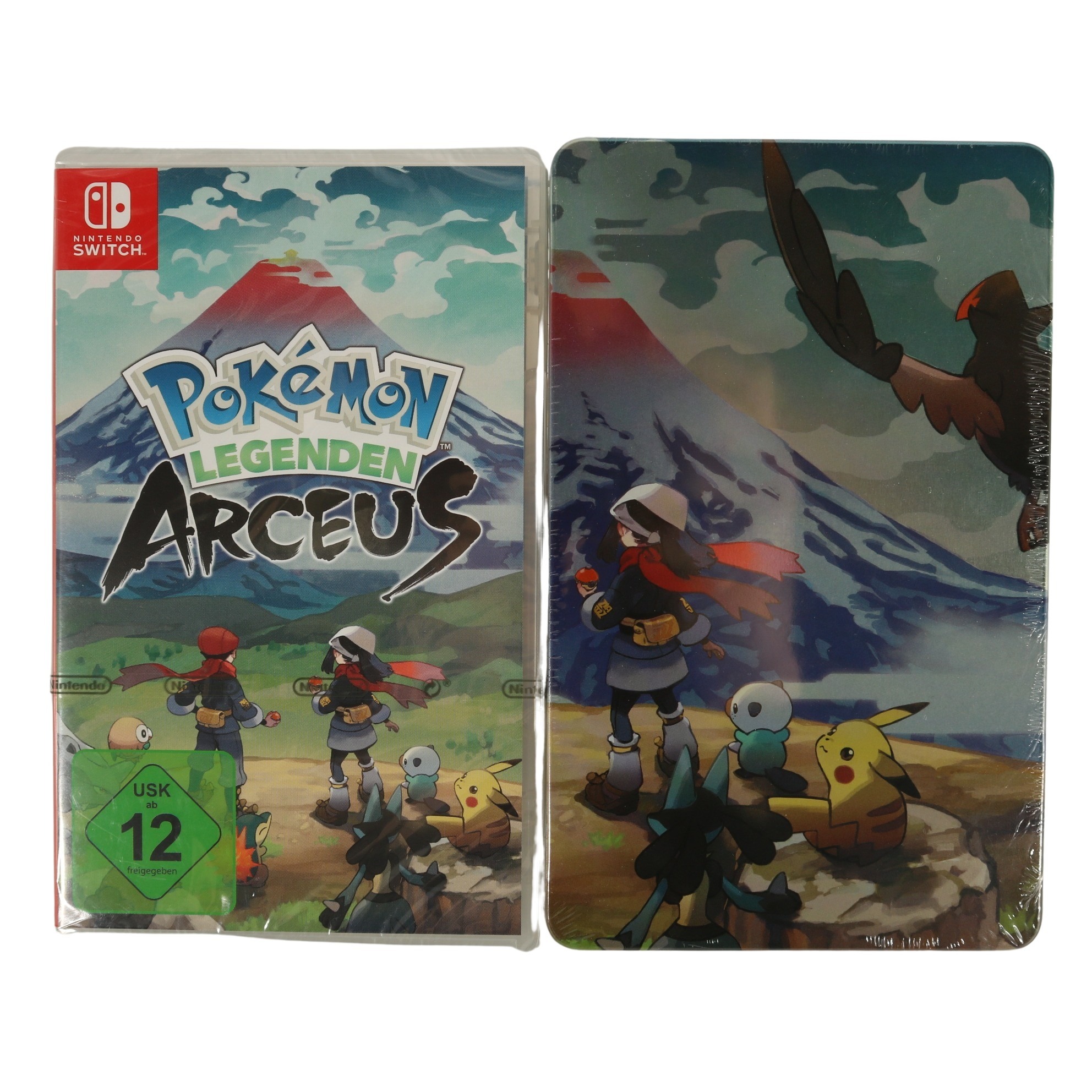 Pokemon inkl. OVP - - Arceus & - Strongvision sealed Sttelbook Legenden / NEU Nintendo Switch