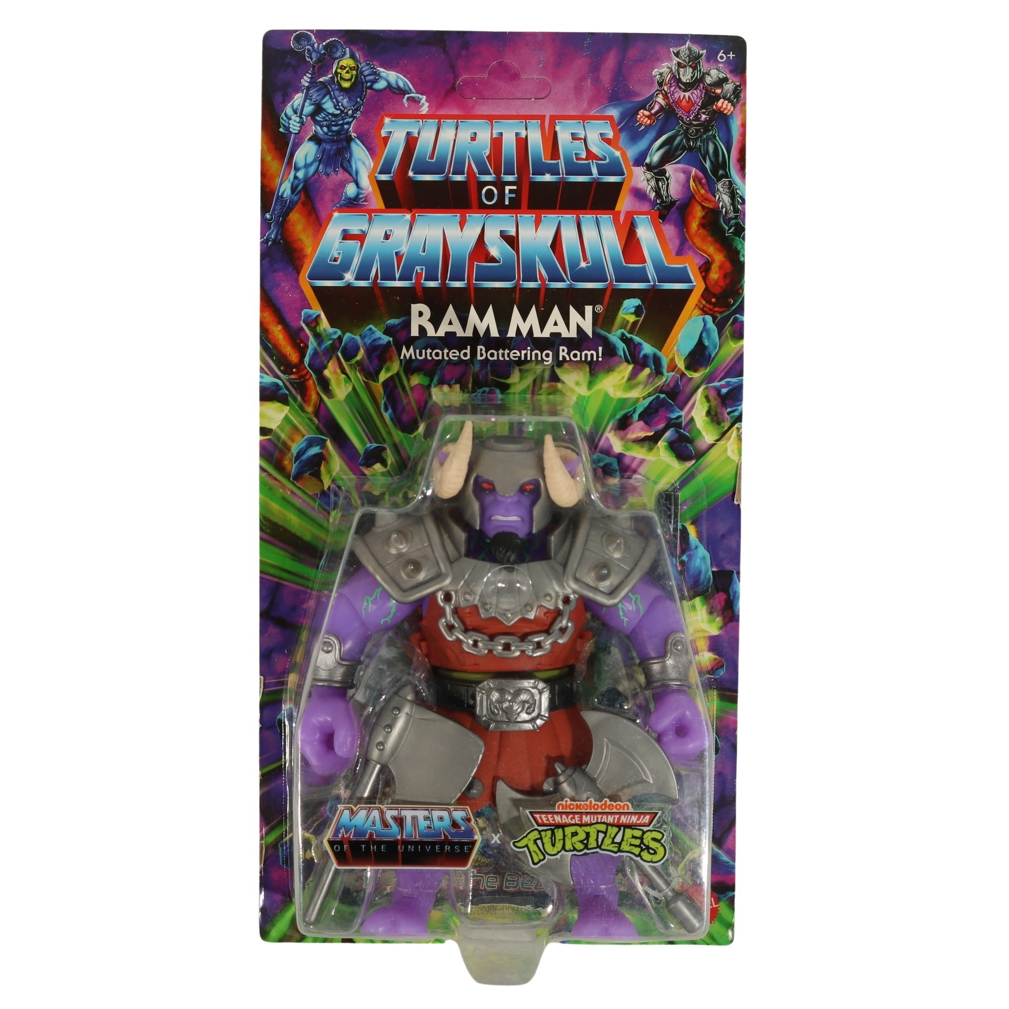 Mattel - Turtles of Grayskull TMNT / MOTU Origins - Ram Man - US MOC