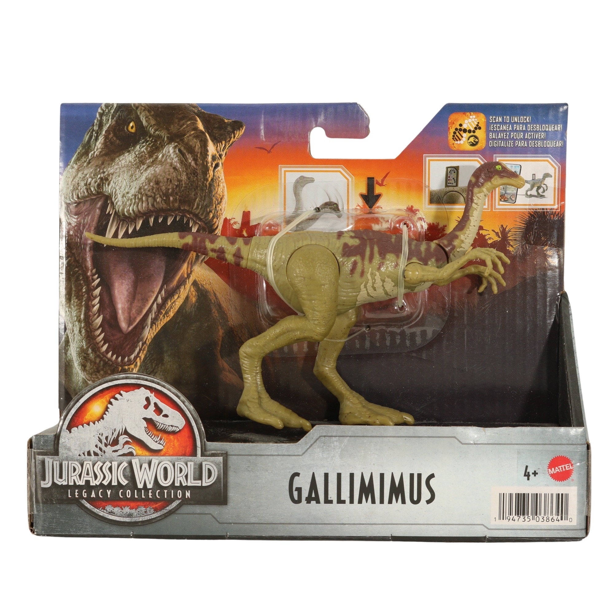 Mattel - Jurassic Park - Legacy Collection Gallimimus - MISB