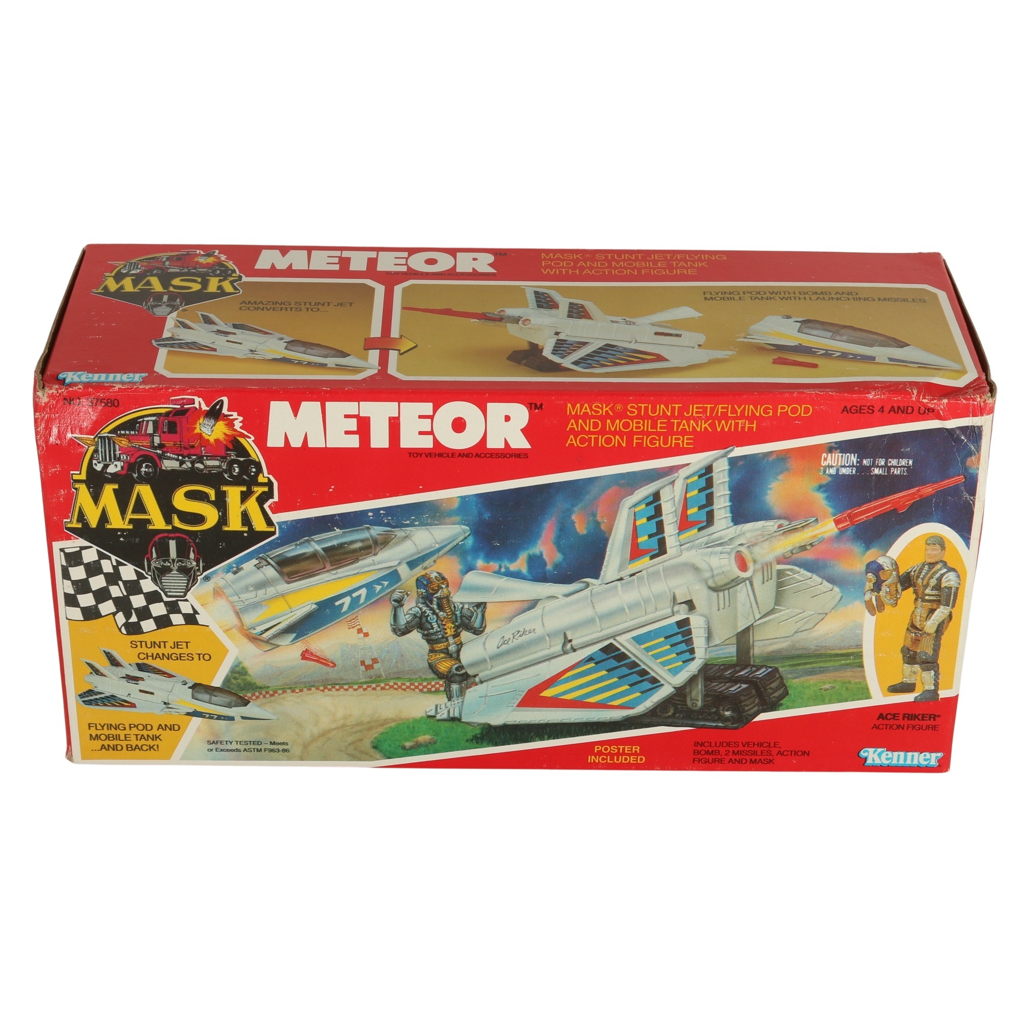 Kenner M.A.S.K. / MASK - Meteor (Ace Riker) - US BOX MISB